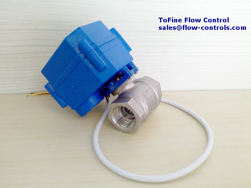 ToFine-CWX15Q CR03 motorized ball valve