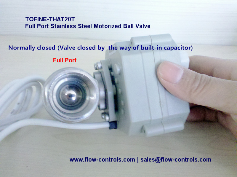 What is failsafe or normally losed valve?