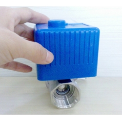 Electric valve with anti-UV cover,Outdoor use