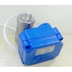 1/2",3/4" stainless 3 wires automaticshut off valve